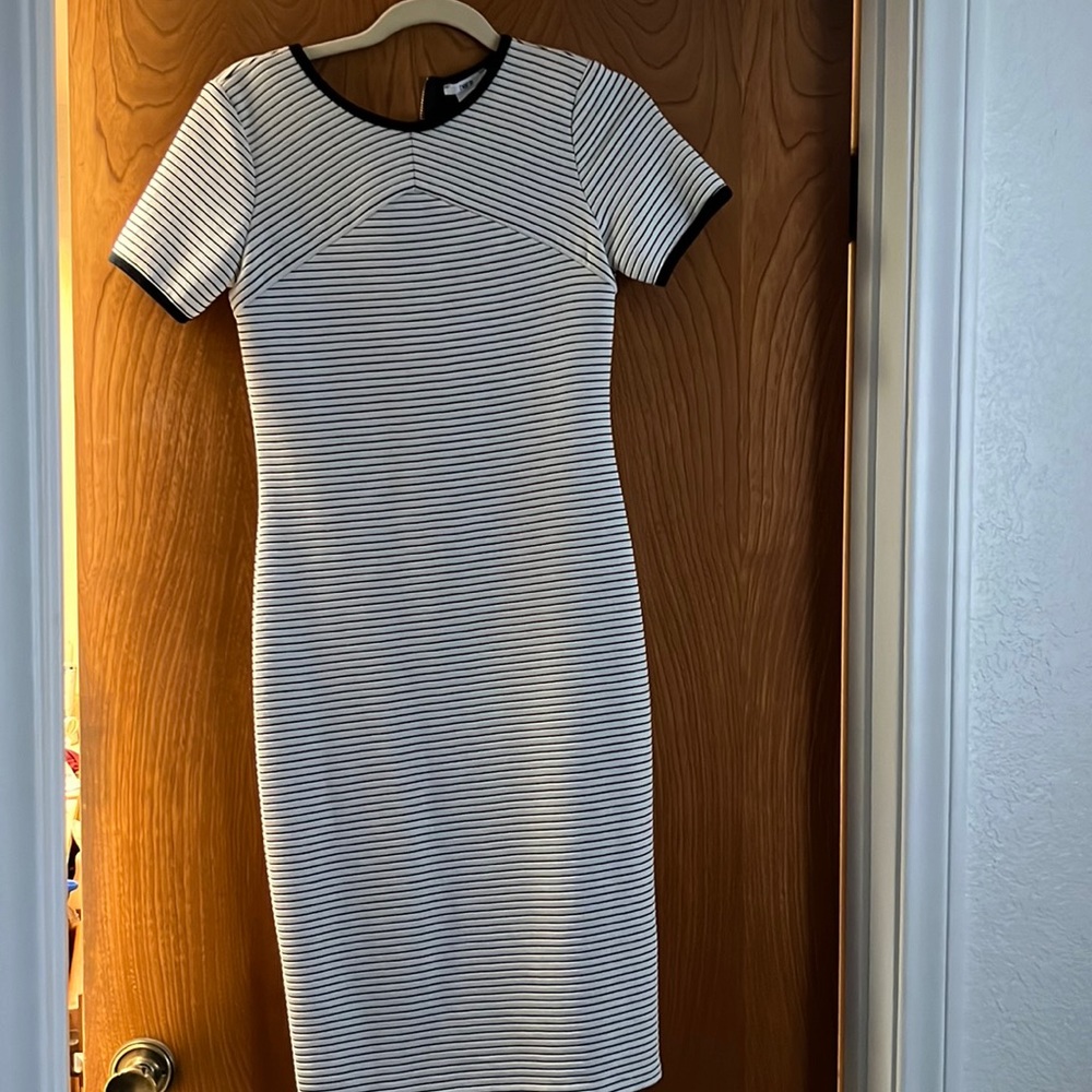 Black and White Stripe Bar III Dress